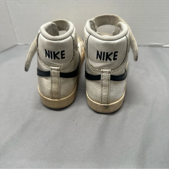 Nike BLAZER MID' 77 (PS) Sneakers Youth Kid's Sz 2Y White Black Shoes DA4087-100 - Picture 5 of 8